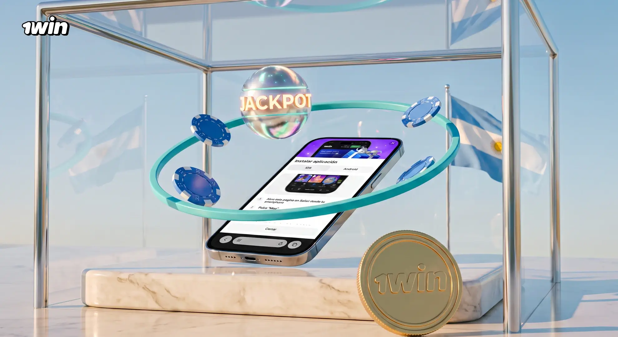 Instalación de la app de 1win en Android