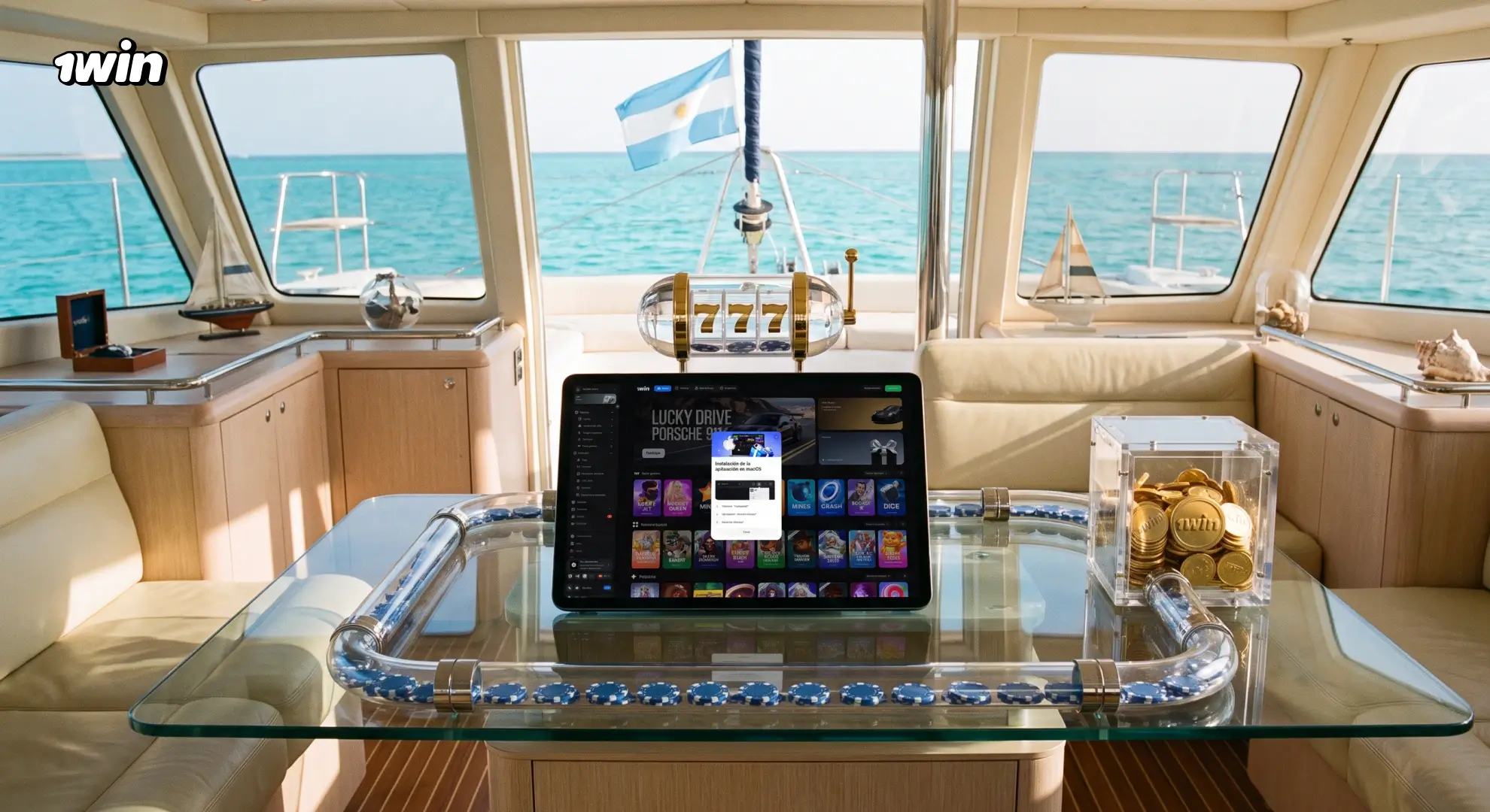 Bono por instalar la app de 1win Argentina