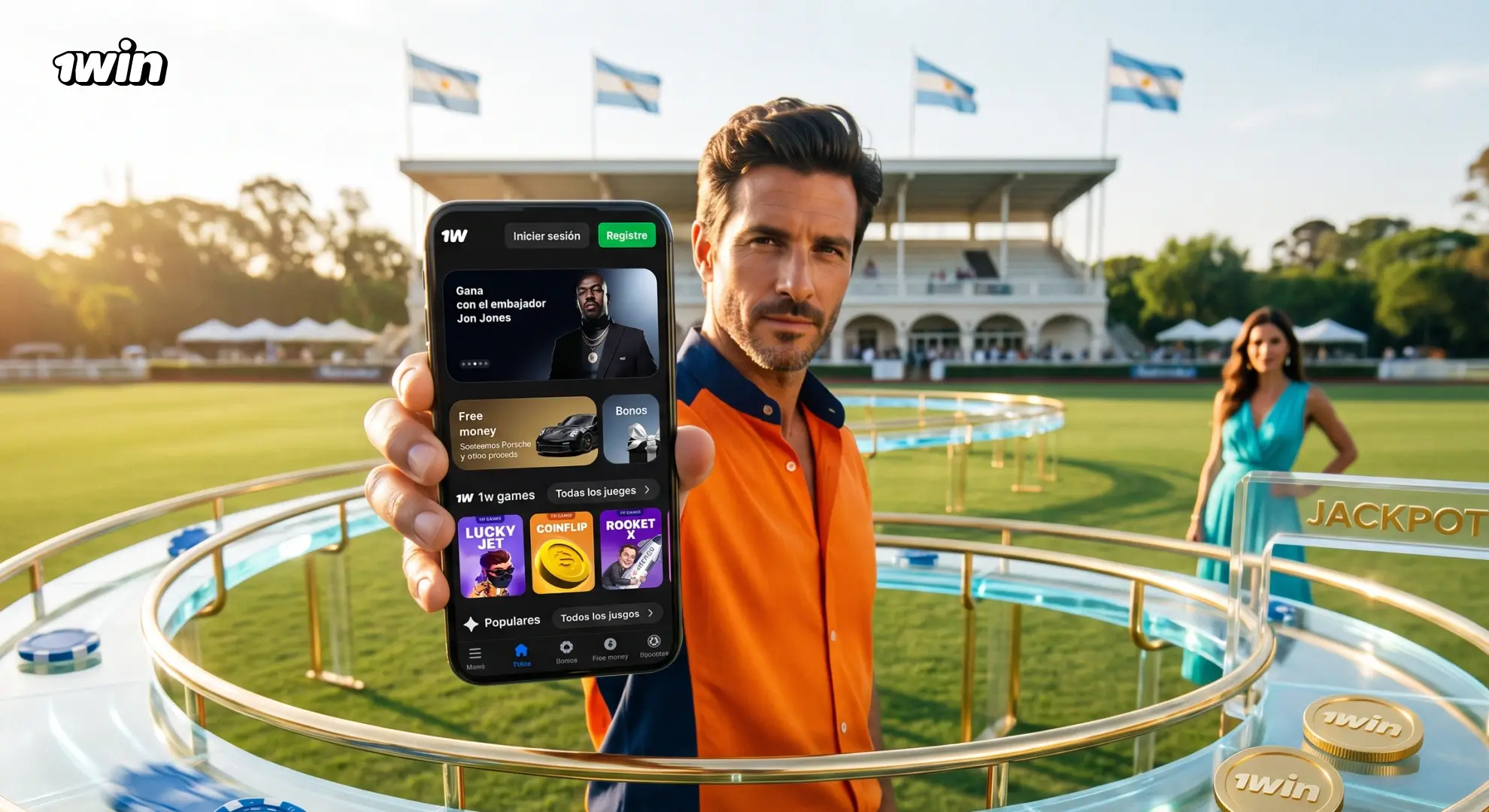 1win login Argentina, acceso y registro